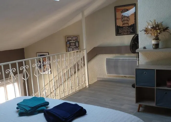 Joli Duplex-mezzanine à Amélie-les-bains Apartamento